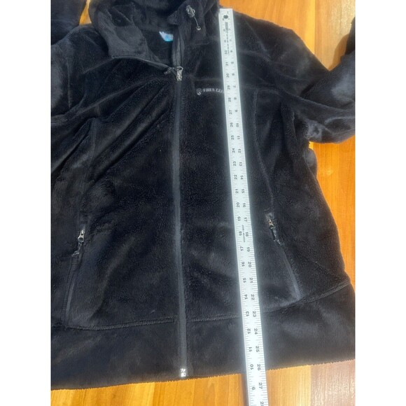 Free Country Faux Fur Women’s Hooded Jacket. Large. Full Zip. Zip Pockets - Picture 7 of 10